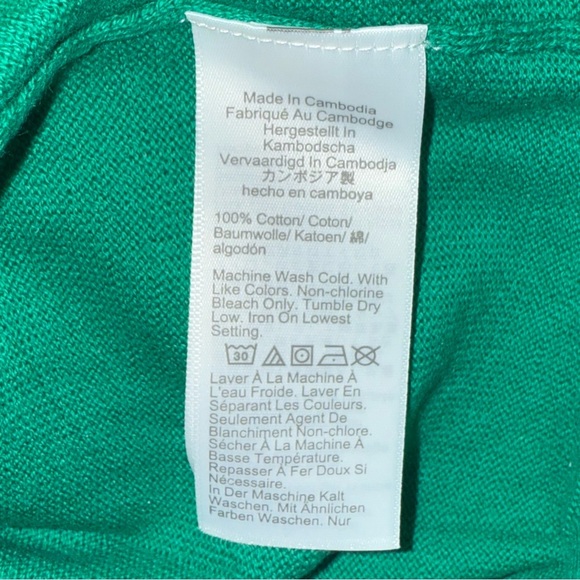 EUC J. Crew Teal Ruffle Neck Sweater SZ XL - Picture 7 of 11